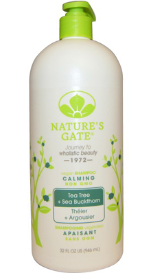 NATURE'S GATE: Tea Tree Calming Shampoo 32 oz