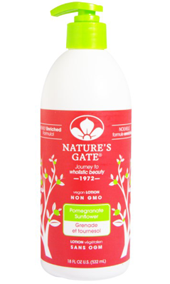 NATURE'S GATE: Pomegranate Sunflower Skin Lotion 32 oz
