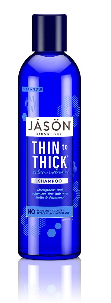 JASON NATURAL PRODUCTS: Thin to Thick Shampoo 8 fl oz