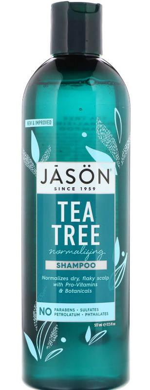 Shampoo Tea Tree Scalp Normalizing Shampoo 17.5 fl oz from JASON NATURAL PRODUCTS