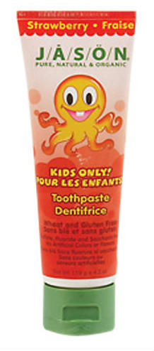 JASON NATURAL PRODUCTS: Kids Only Strawberry Toothpaste 4.2 oz