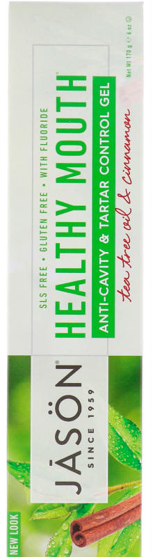 JASON NATURAL PRODUCTS: Toothpaste Healthy Mouth Plus CoQ10 Gel 6 oz