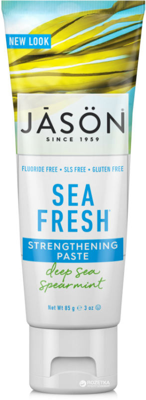 JASON NATURAL PRODUCTS: Sea Fresh Toothpaste Antiplaque & Strengthening 6 oz
