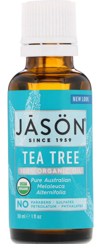 JASON NATURAL PRODUCTS: Organic Tea Tree Oil 1 fl oz