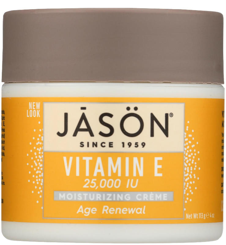 JASON NATURAL PRODUCTS: Vit E Cream 25,000 IU 4 fl oz