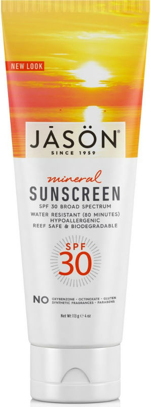 JASON NATURAL PRODUCTS: Sunbrellas Chemical Free Sun Block SPF30 4 oz