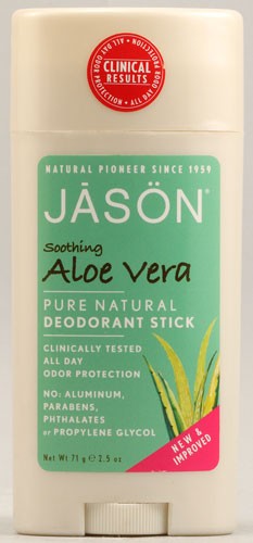 JASON NATURAL PRODUCTS: Deodorant Aloe Vera Stick 2.5 oz