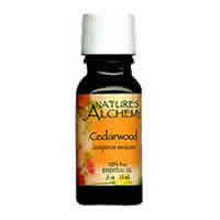 NATURE'S ALCHEMY: Pure Essential Oil Cedarwood .5 oz