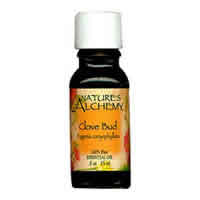 NATURE'S ALCHEMY: Pure Essential Oil Clove Bud .5 oz