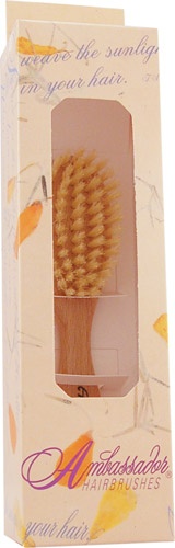 FUCHS BRUSHES: Hairbrush Baby Natural Bristle Wood  5119 1 unit