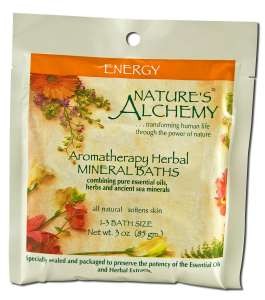 NATURE'S ALCHEMY: Aromatherapy Bath Energy 3 oz