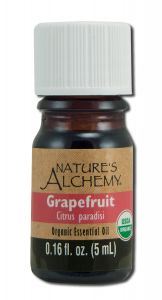 NATURE'S ALCHEMY: Organic Essential Oil Grapefruit 5 ml
