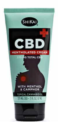 SHIKAI: CBD Mentholated Cream 3 ounce