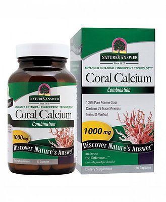 NATURE'S ANSWER: Coral Calcium Supreme 90 Caps