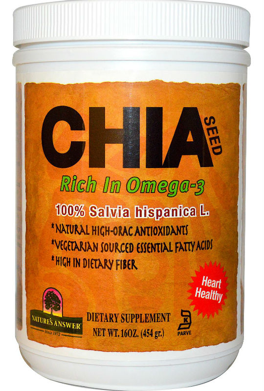 NATURE'S ANSWER: Chia Seed 16 oz