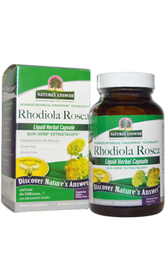 NATURE'S ANSWER: Rhodiola Rosea 90 cap
