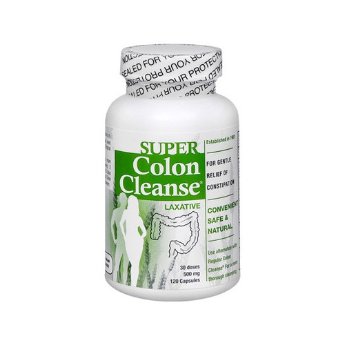 HEALTH PLUS: Super Colon Cleanse Laxative 120 capsule