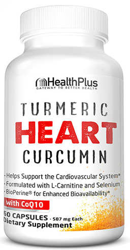Turmeric Heart 60 capsule from HEALTH PLUS