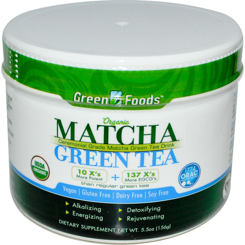 GREEN FOODS CORPORATION: Matcha Green Tea 30 Serving 156 gm