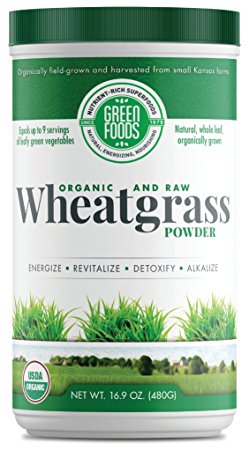 Organic and Raw Wheat Grass Powder