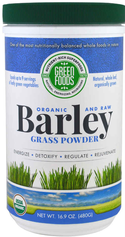 GREEN FOODS CORPORATION: Organic Barley Grass Whole Leaf 16.9 oz