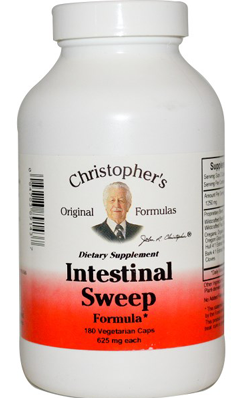 CHRISTOPHER'S ORIGINAL FORMULAS: Intestinal Sweep 180 cap