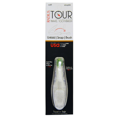 RADIUS: Toothbrush Tour Travel Soft 1 ct