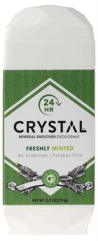 CRYSTAL: Invisible Solid Stick - Freshly Minted 2.5 ounce