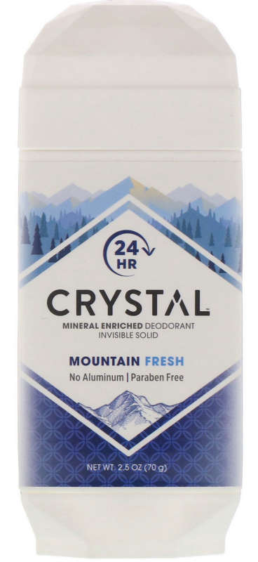 CRYSTAL: Invisible Solid Stick - Mountain Fresh 2.5 ounce