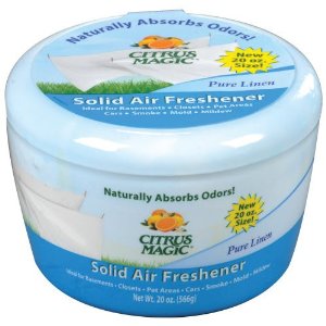 Citrus Magic Solid Odor Absorber-PURE LINEN 20 oz from CITRUS MAGIC