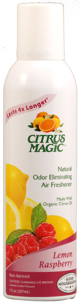 CITRUS MAGIC: Citrus Magic Odor Eliminating Air Freshener Lemon Raspberry 3.5 oz