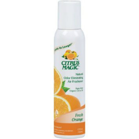CITRUS MAGIC: Organic Spray Air Freshener Orange Zest 3.5 oz