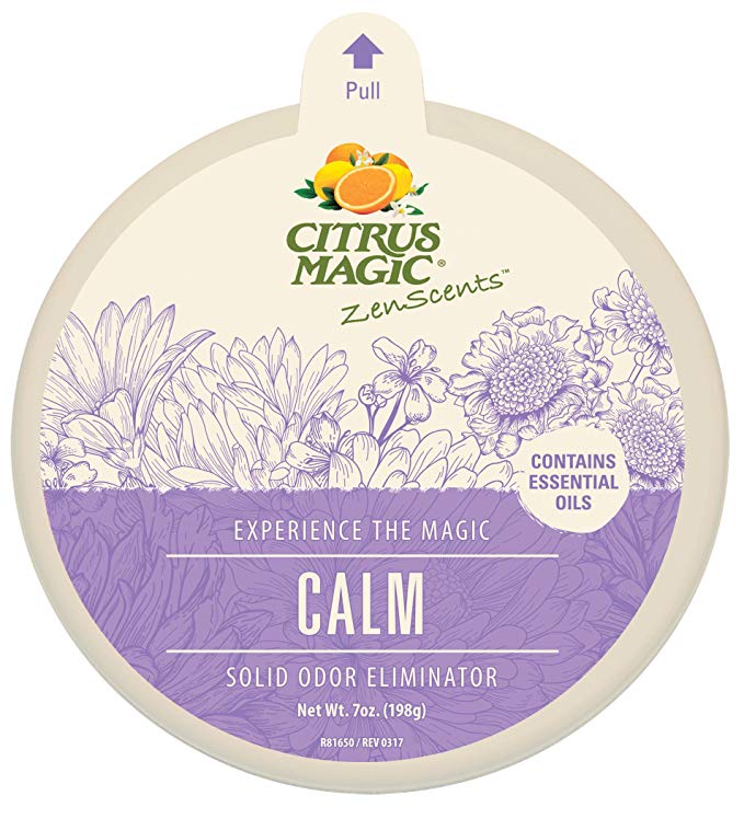 CITRUS MAGIC: Citrus Magic ZenScents Solid Air Freshener-Calm 7 oz