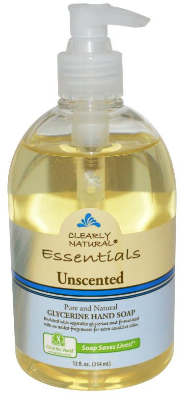 CLEARLY NATURAL: Clearly Natural Liquid Pump Soap-Unscented 12 oz