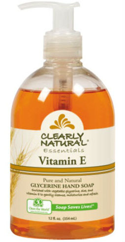 CLEARLY NATURAL: Clearly Natural Liquid Pump Soap-Vitamin E 12 oz