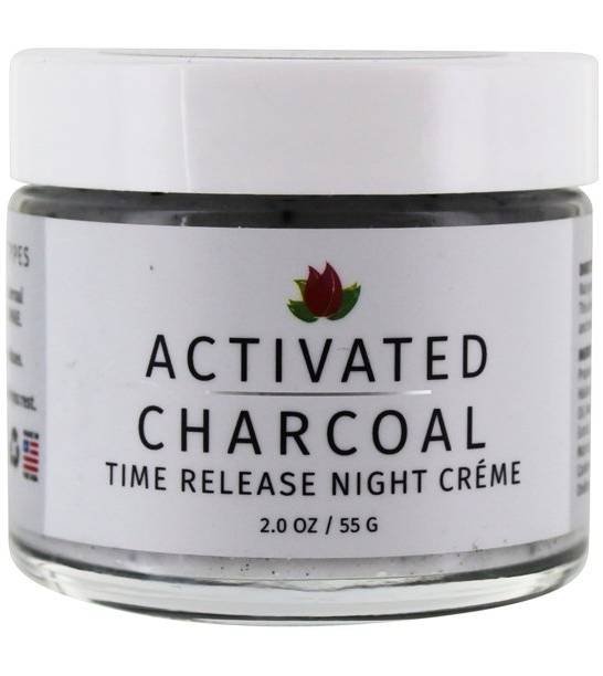 REVIVA: Activated Charcoal Night Creme (Spanish Label) 2 OUNCE
