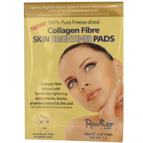 REVIVA: Collagen Fibre Brightener Pads 2 pad