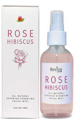 REVIVA: Rose Hibiscus Facial Mist 4 ounce