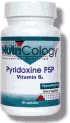 NUTRICOLOGY/ALLERGY RESEARCH GROUP: Pyridoxine B-6 60 caps