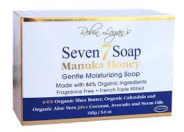 SEVEN CREAM: Seven 7 Soap Triple Milled Manuka Honey 5.5 oz