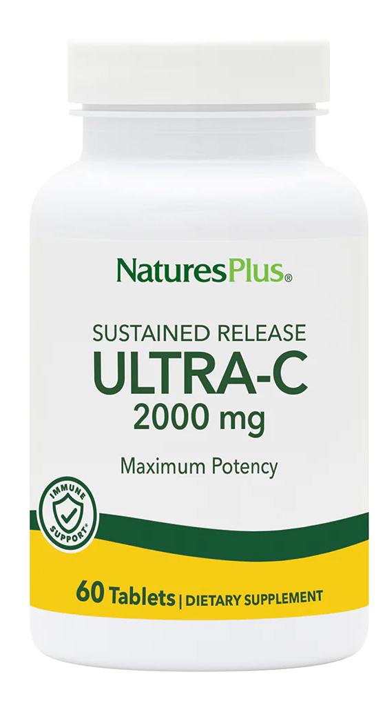 Natures Plus: ULTRA C 2000 MG S  R ROSE HIPS 60 60 ct