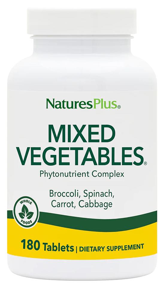 Natures Plus: MIXED VEGETABLES 180 180 ct