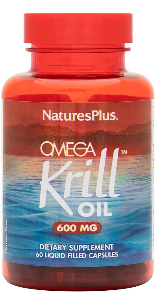Natures Plus: Omega Krill Oil 600mg 60 Liquid Caps