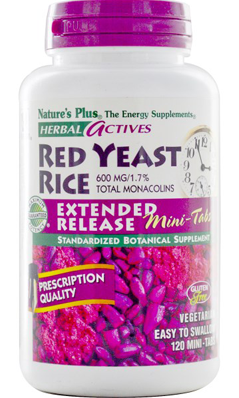 Natures Plus: Red Yeast Rice 600mg 120 Mini-Tabs