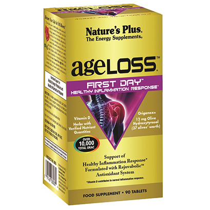 Natures Plus: AGELOSS FIRST DAY INFLAMTION TAB 90