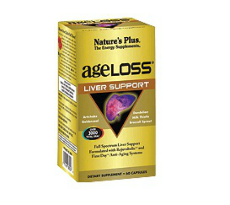 AGELOSS LIVER SUPPORT VCAP 90 from Natures Plus