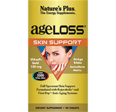 Natures Plus: AGELOSS SKIN SUPPORT TAB 90