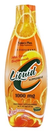 Vitamin C Liquid Orange, 30 oz.