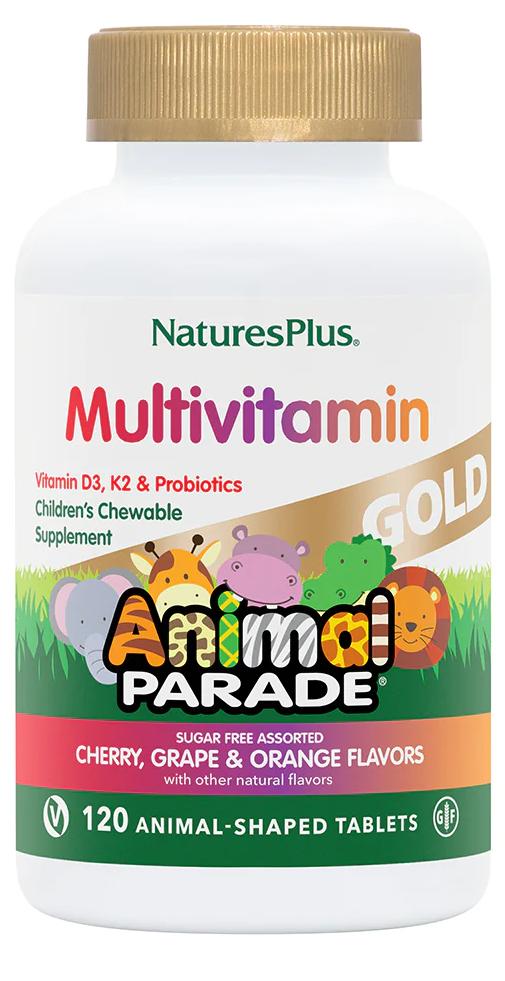 Natures Plus: ANIMAL PARADE GOLD ASSORTED 120 tabs