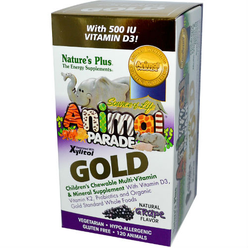 ANIMAL PARADE GOLD GRAPE 120 tabs from Natures Plus
